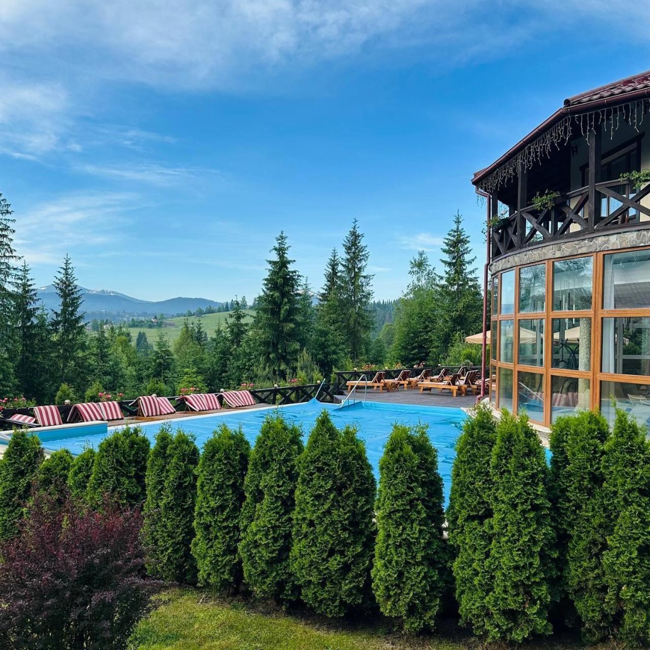 Gorgany Resort & Spa 亚布卢尼齐亚 外观 照片